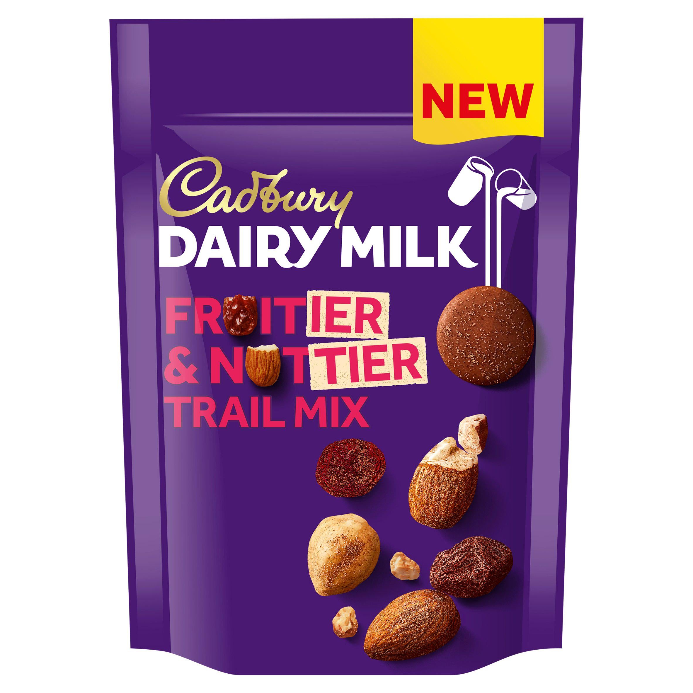 Cadbury Dairy Milk Chocolate Fruitier & Nuttier Trail Mix 100g GOODS Sainsburys   