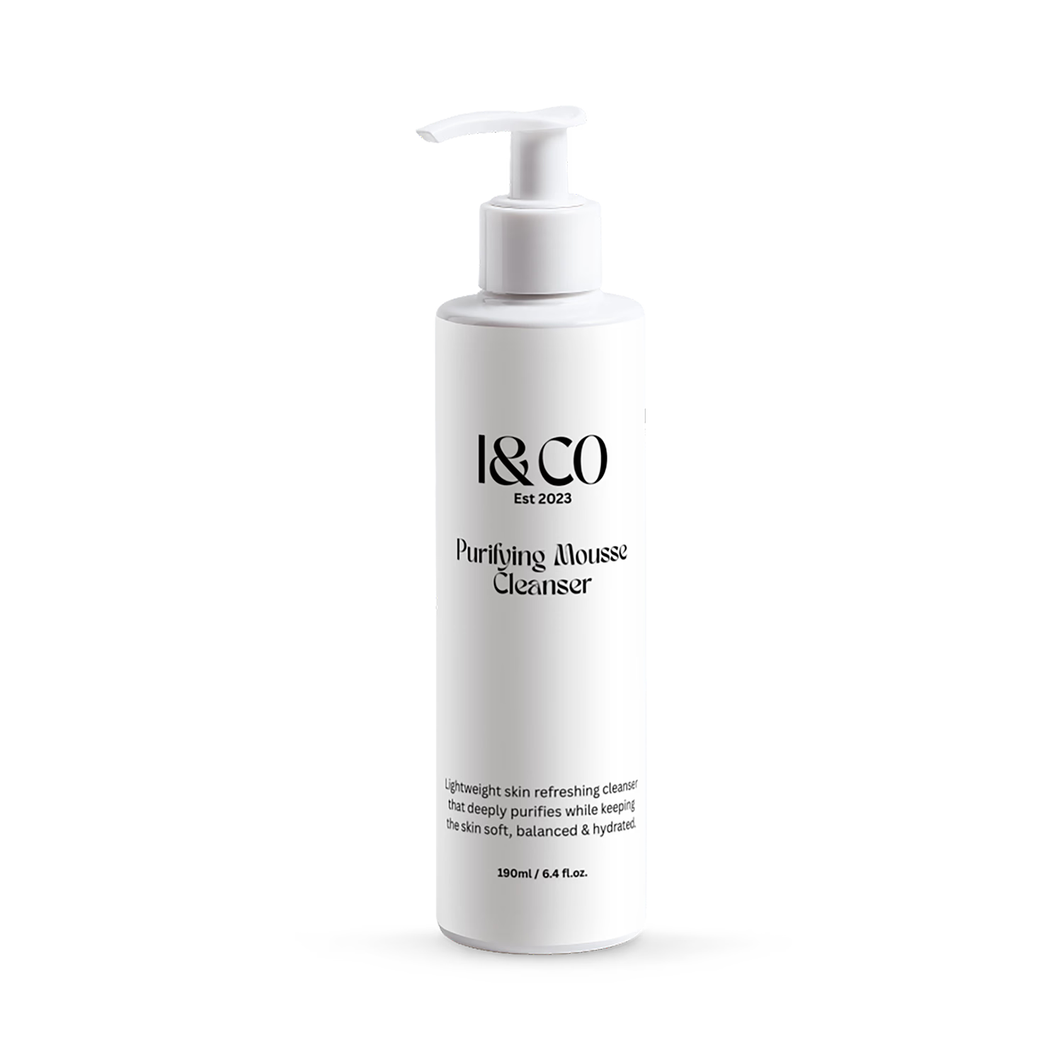 I&Co Cosmetics Purifying Mousse Cleanser 190ml