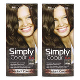 Simply Colour hair dye Natural Light Brown 6.0 - British product
