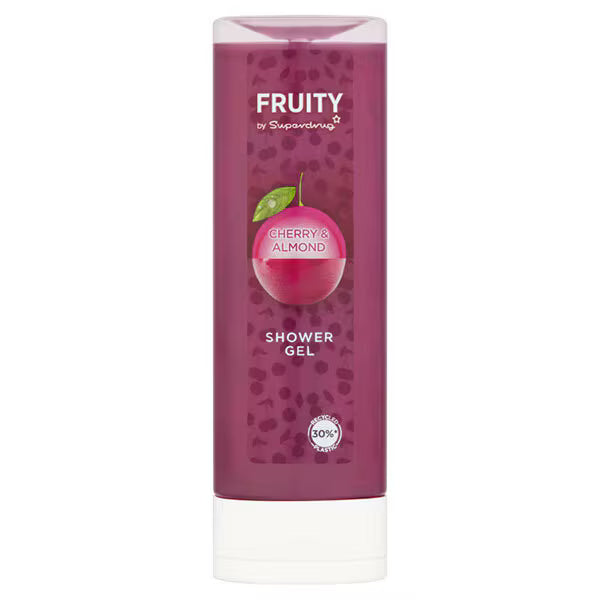 Superdrug Fruity Cherry Almond Shower Gel 250ml - British product