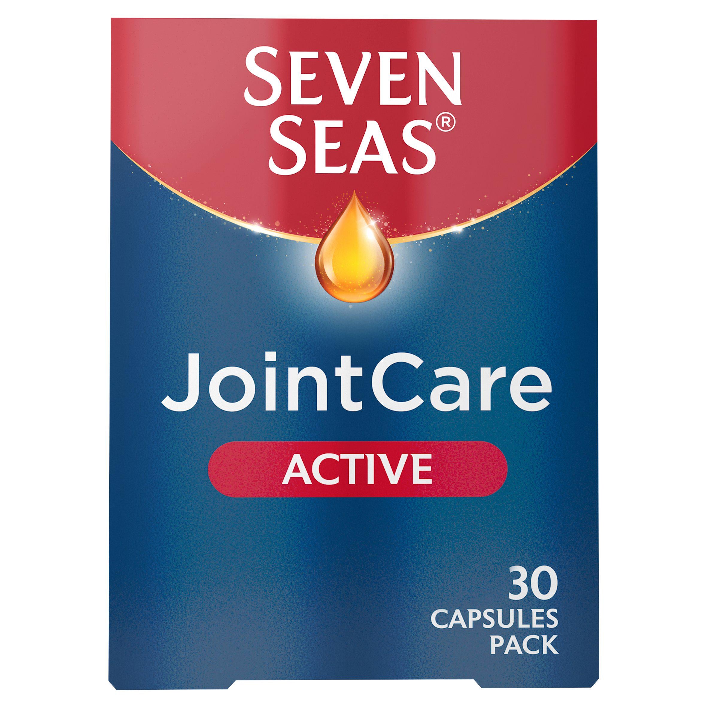 Seven Seas JointCare Active Glucosamine, Omega-3 & Chondroitin 30 Capsules bone & joint care Boots   