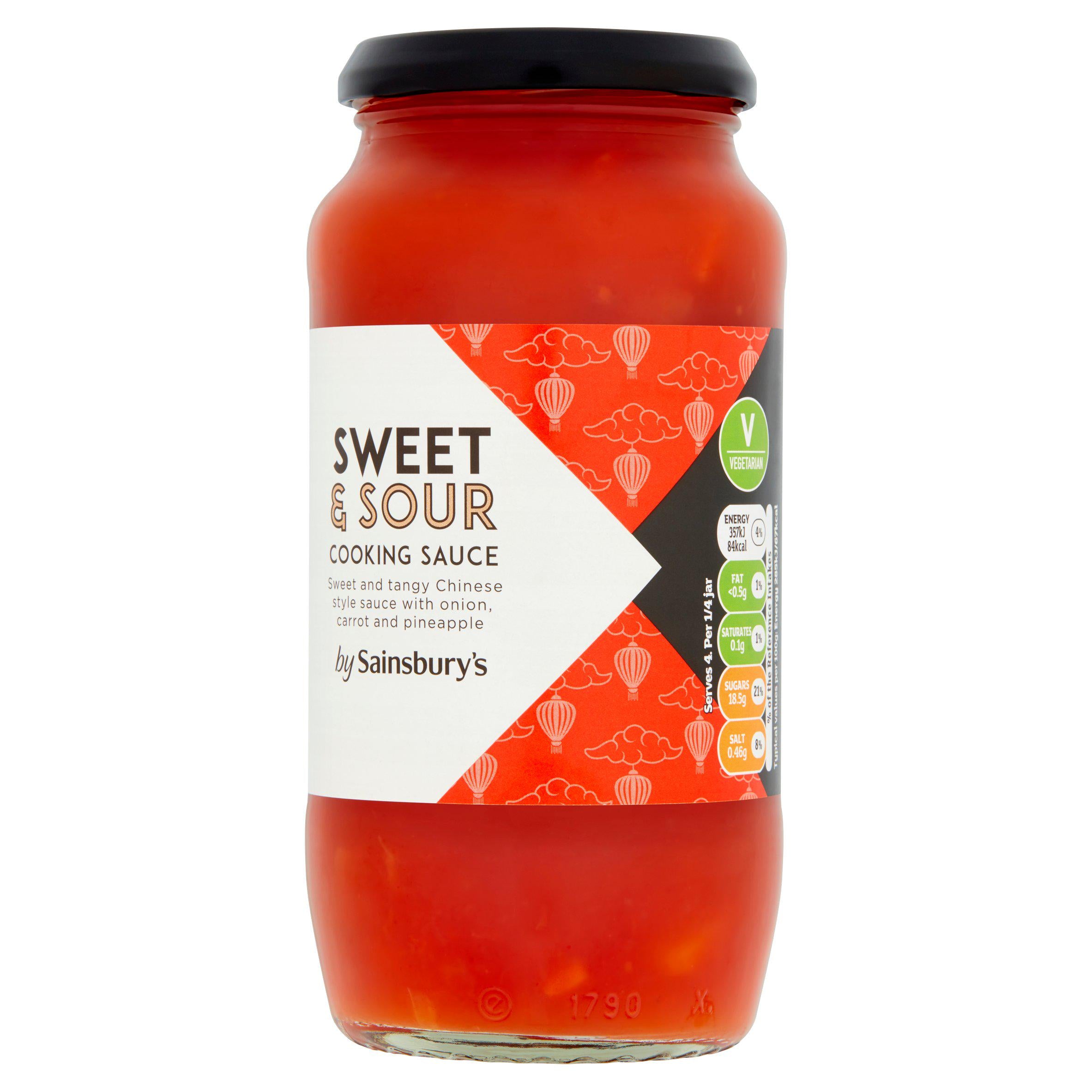 Sainsbury's Sweet & Sour Cooking Sauce 500g GOODS Sainsburys   