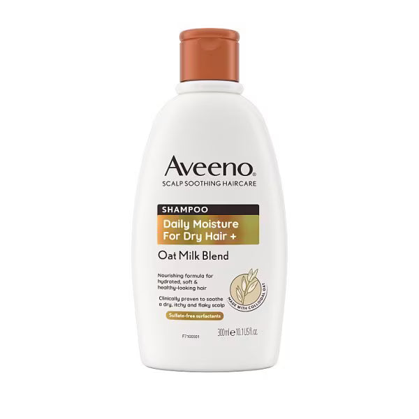 Aveeno Oat Milk Blend Shampoo 300ml bottle, UK version
