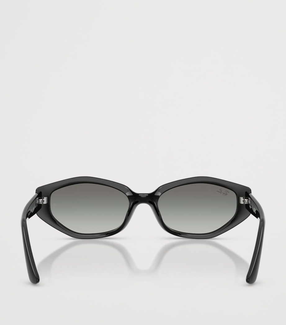 Ray-Ban RB4473D geometrical sunglasses, imported from the UK