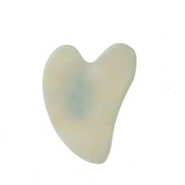 Danielle Creations white jade Gua Sha face massage tool, UK version