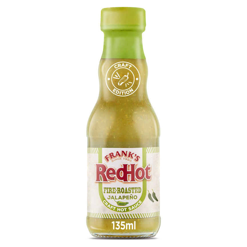 Frank's Red Hot Fire-Roasted Jalapeño Craft Hot Sauce GOODS ASDA   