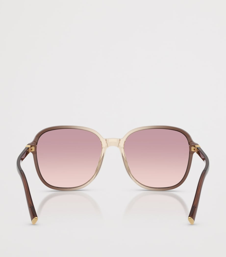 Miu Miu oversized acetate sunglasses, UK version
