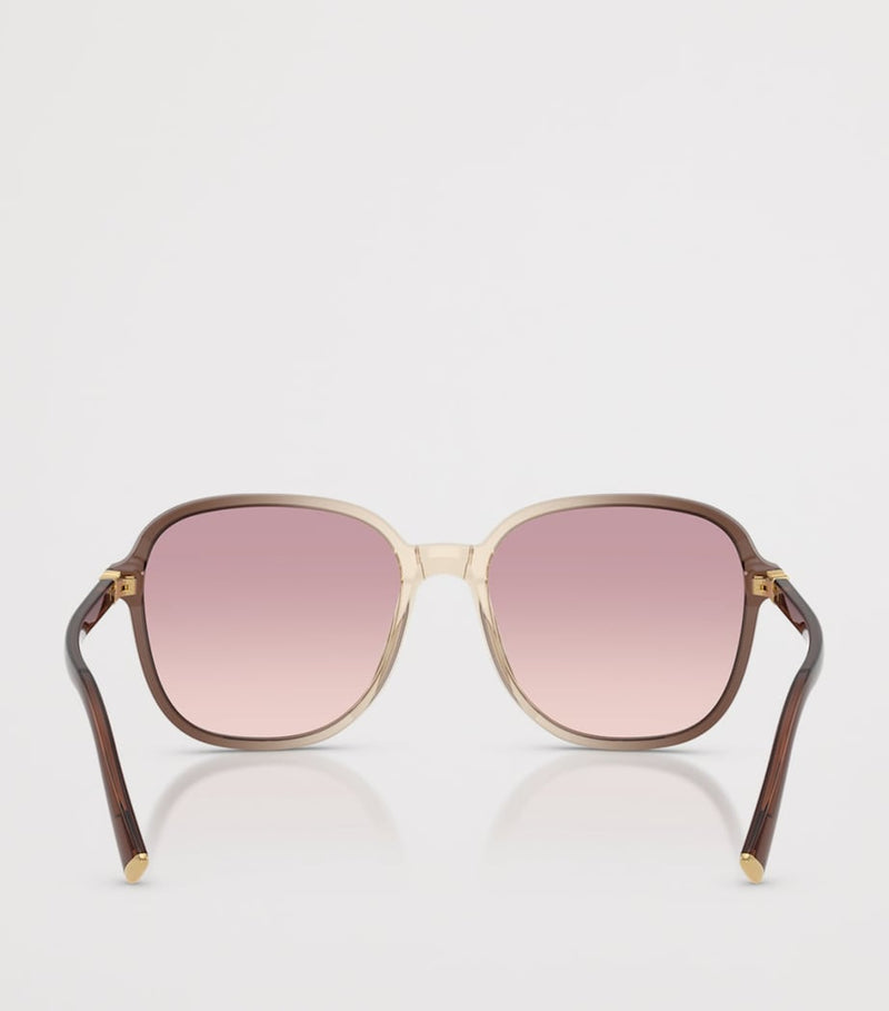 Miu Miu oversized acetate sunglasses, UK version