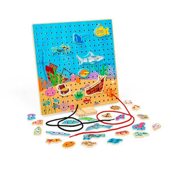 Bigjigs Toys Marine Lace-A-Shape Toy GOODS Superdrug   