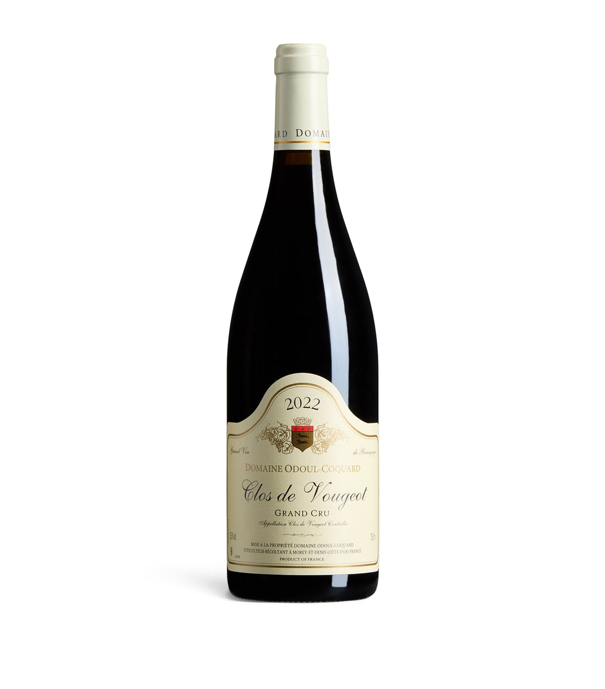 Odoul-Coquard Clos de Vougeot Grand Cru red wine 2022 75cl, imported from the UK