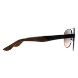 Salvatore Ferragamo SF275S aviator sunglasses black gradient, UK version