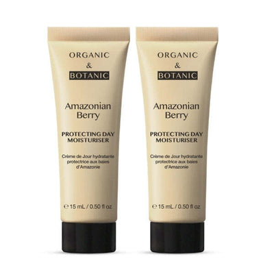 Superdrug Organic & Botanic Amazonian Berry Day Cream 15ml Duo Kit- Buy online at McGrocer