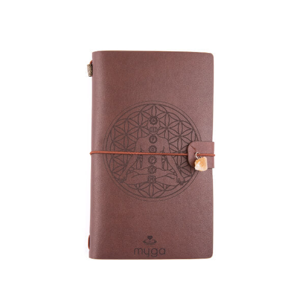 Myga Notebook Meditation Chakra Red hardcover UK version
