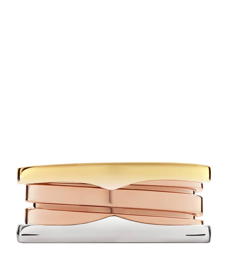 Bvlgari B.zero1 ring three gold bands - British product