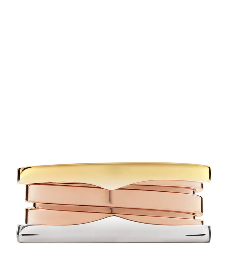 Bvlgari B.zero1 ring three gold bands - British product