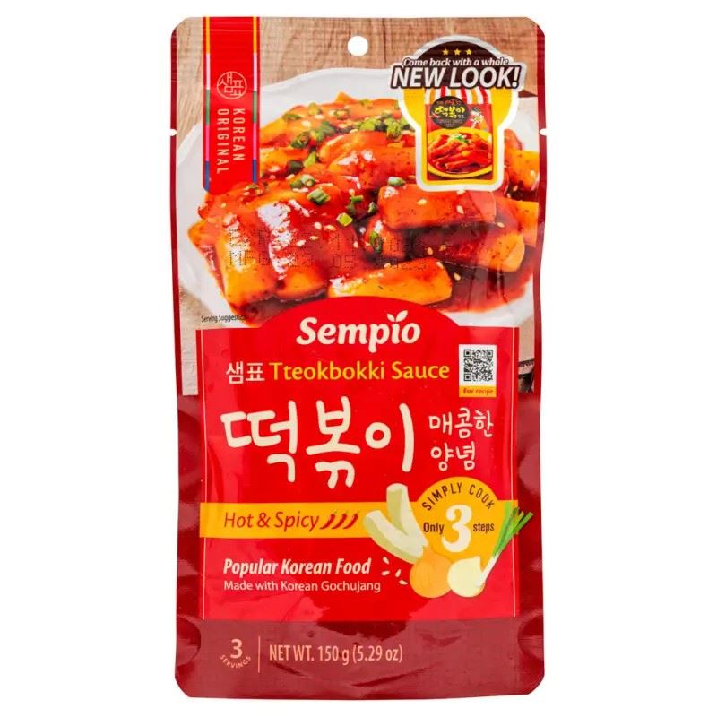 Sempio topokki sauce hot and spicy (British brand)