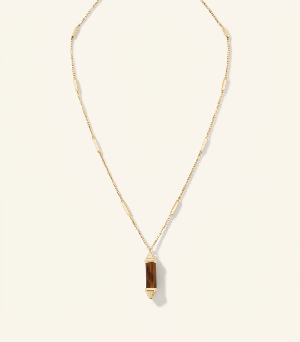 Cartier Les Berlingots necklace yellow gold snakewood (British brand)