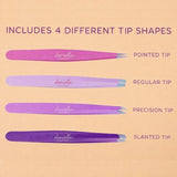 Danielle Creations Aura Tweezer Set 4-piece - British product