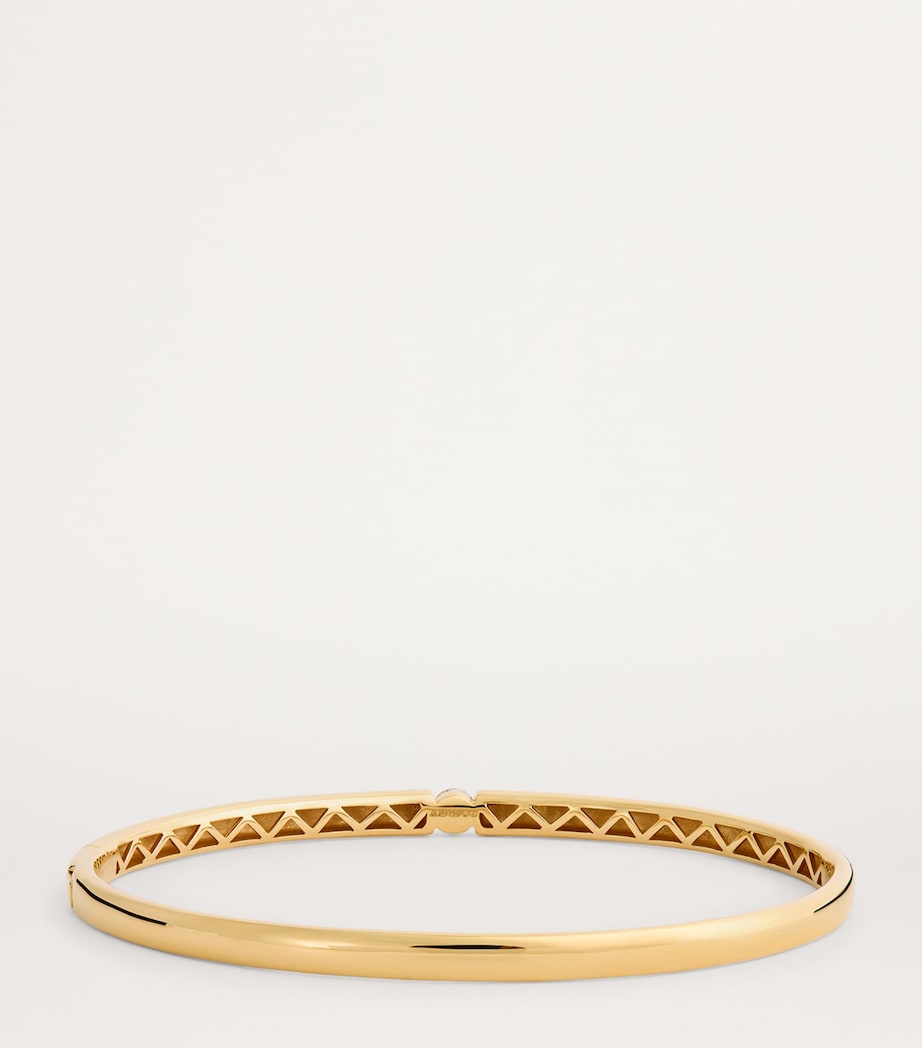 Persée yellow gold diamond Zeus bangle, imported from the UK