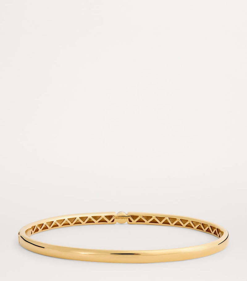 Persée yellow gold diamond Zeus bangle, imported from the UK