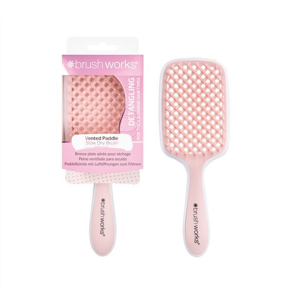 Brushworks vented paddle blow dry hair brush, UK version