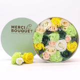 Merci Boutique soap bouquet Fresh Spring Round, imported from the UK