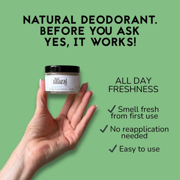 Natural Deo Co. deodorant balm Coriander Lime 55g - British product