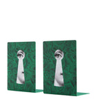 Fornasetti Serratura on Malachite bookends - British product