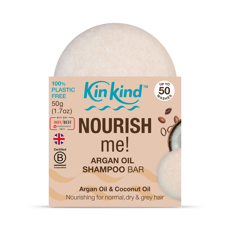 KinKind NOURISH me! shampoo bar 50g - British product