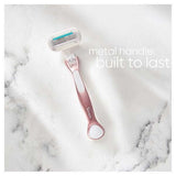 Venus Deluxe Smooth Sensitive RoseGold Razor - 1 Blade GOODS Sainsburys   