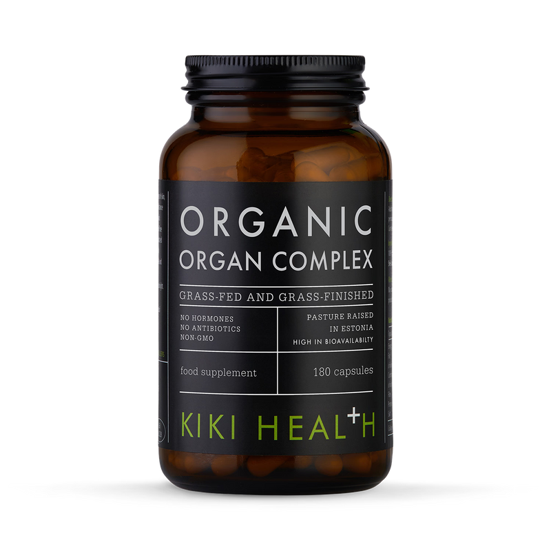 KIKI Health organic beef organ complex 180 vegicaps (British brand)