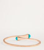 MARLI New York rose gold diamond Cleo midi bangle (British brand)