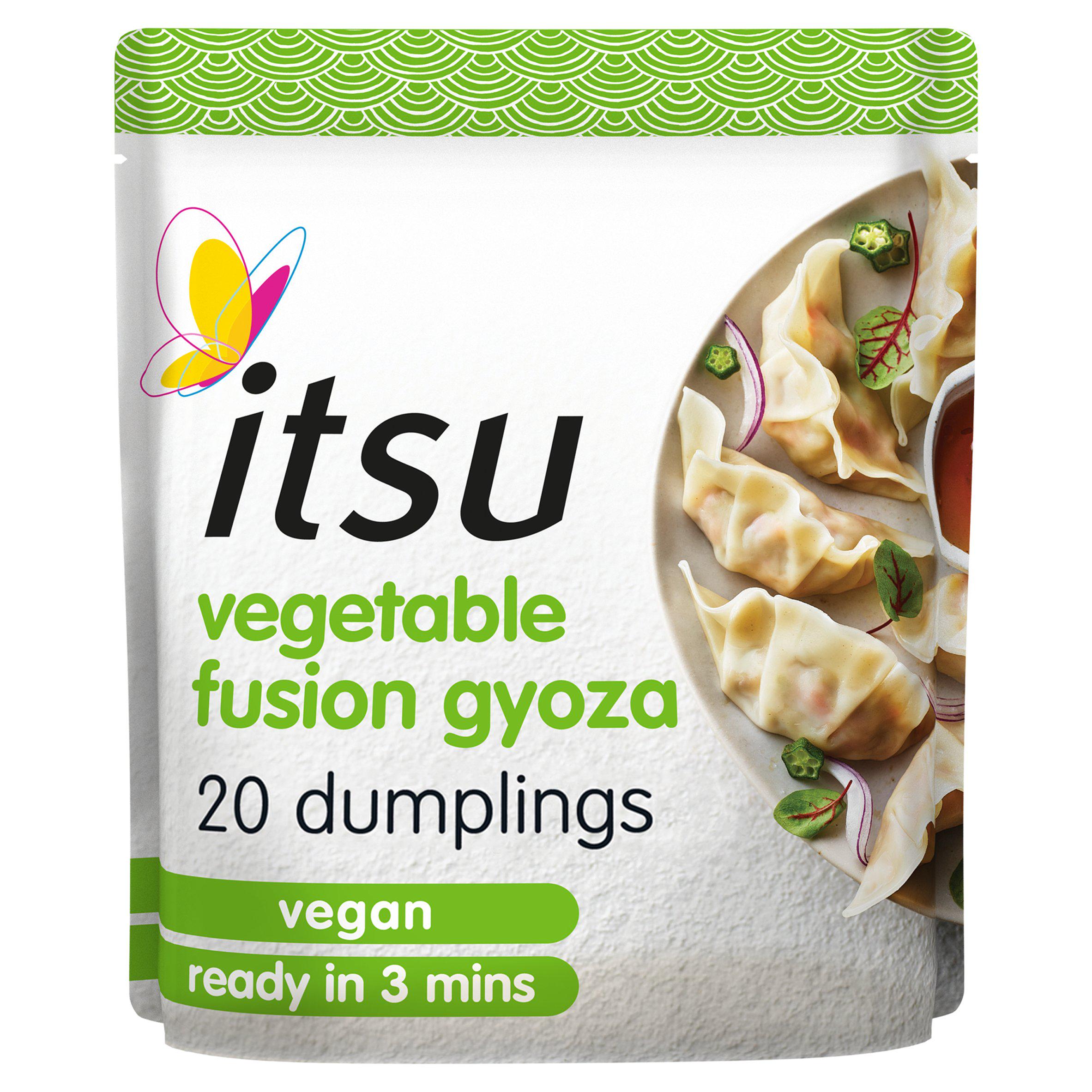 itsu Vegetable Fusion Gyoza Dinner Dumplings 270g GOODS Sainsburys   