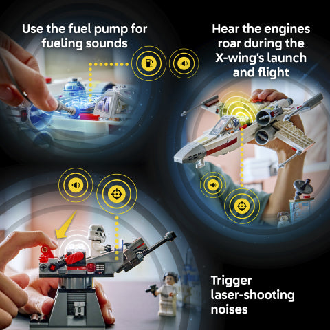 LEGO Star Wars Luke's Red Five X-Wing building set, UK version