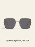 Burberry BE3133 square-frame metal sunglasses, UK version