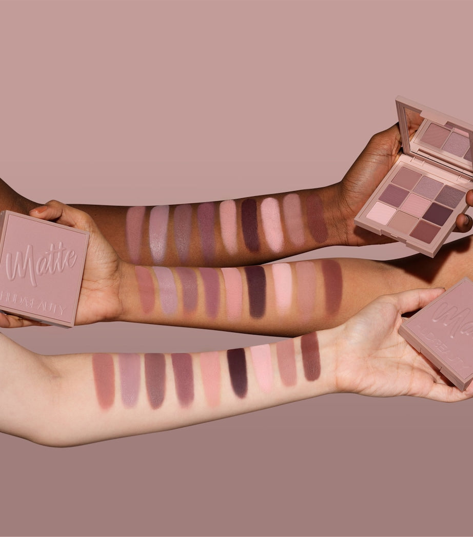 Huda Beauty Matte Obsessions eyeshadow palette 9 shades - British product