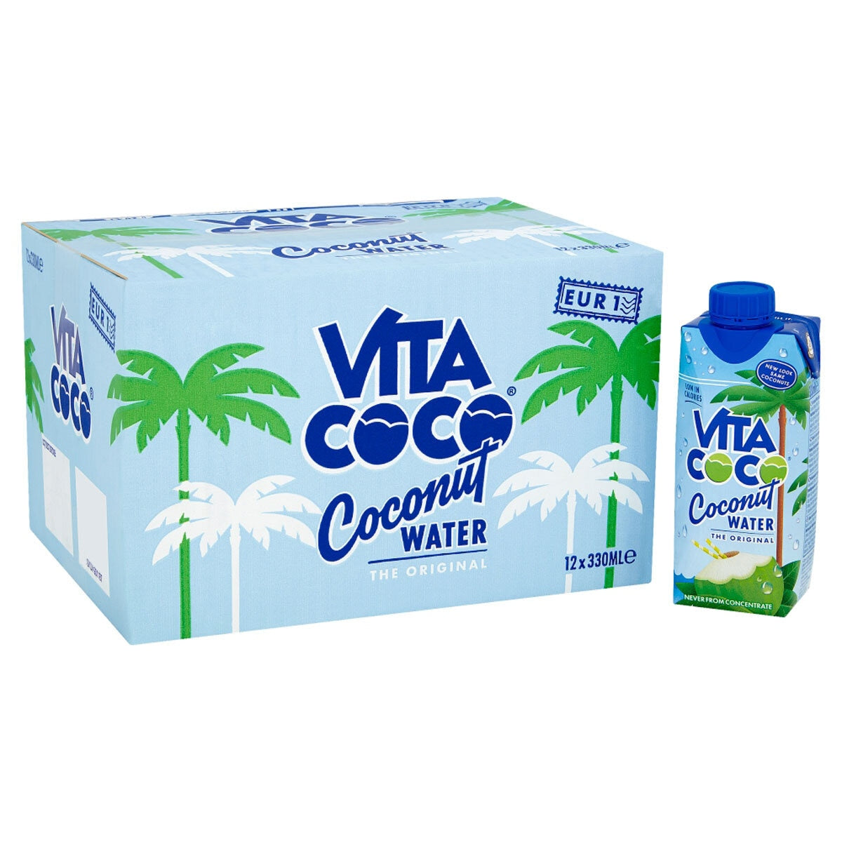 Vita Coco Coconut Water Original, 12 x 330ml Grocery & Household Costco UK