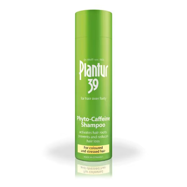 Plantur39 Shampoo Coloured and Stressed Hair 250ml, imported from the UK