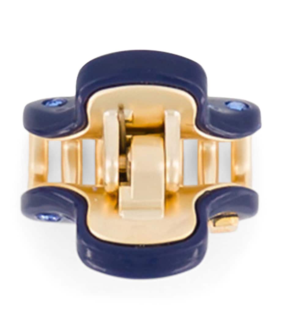 Alexandre de Paris gold-plated mini claw hair clip 1.8cm, UK version