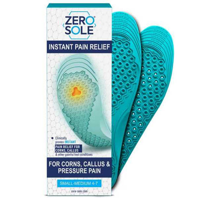 Superdrug ZeroSole Reliever 4-7 Customisable Foot Pain Relief Insoles- Buy online at McGrocer