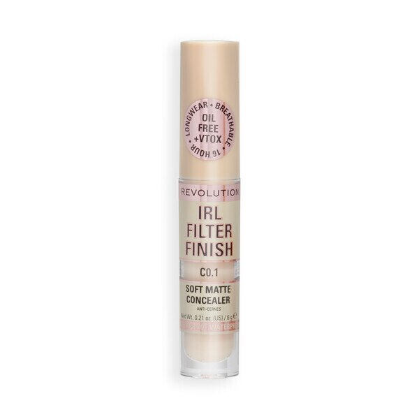 Revolution  Irl  Filter Finish Concealer C0.1 GOODS Superdrug   