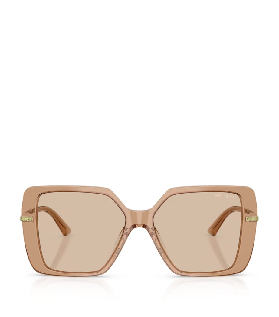 Jimmy Choo square sunglasses acetate model 0JC5048JU, imported from the UK