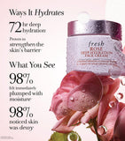 Fresh rose hydration face cream 15ml - British product