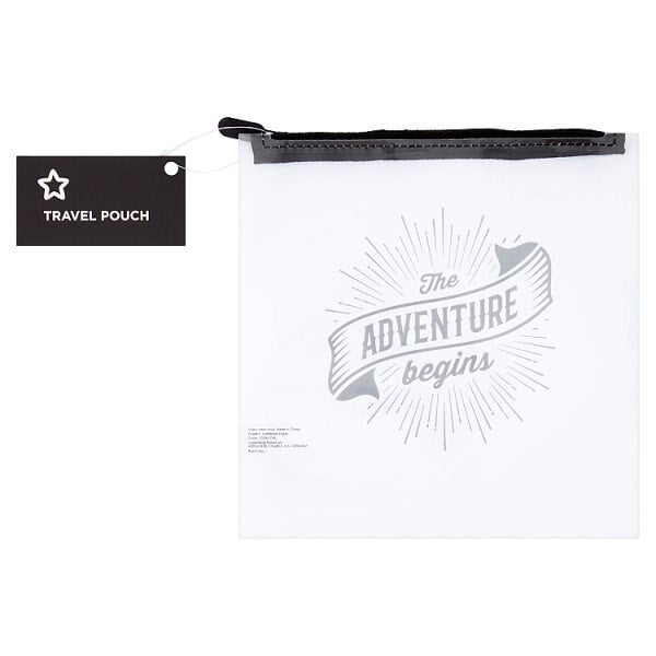 Superdrug Travel Pouch Adventure Begins GOODS Superdrug   