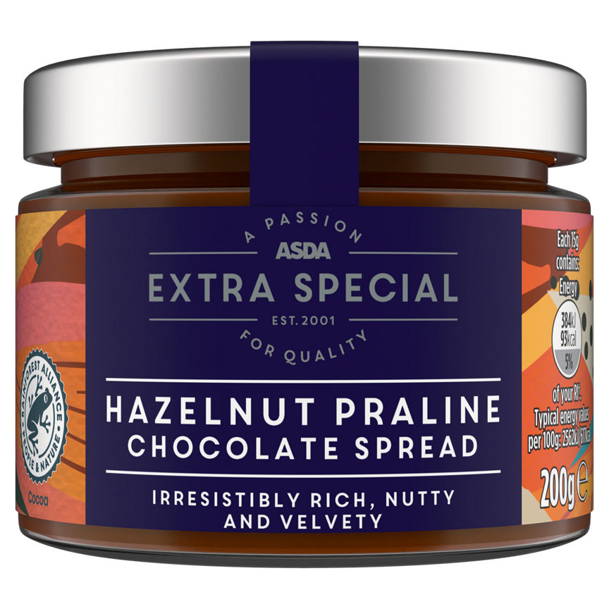 ASDA Extra Special Hazelnut Praline Chocolate Spread 200g GOODS ASDA   