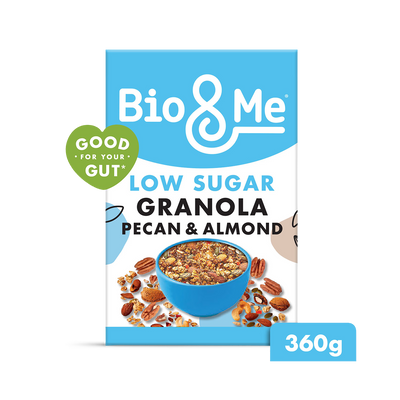 Holland & Barrett Bio Me Low Sugar Naturally Gut-Loving Granola 360g- Buy online at McGrocer