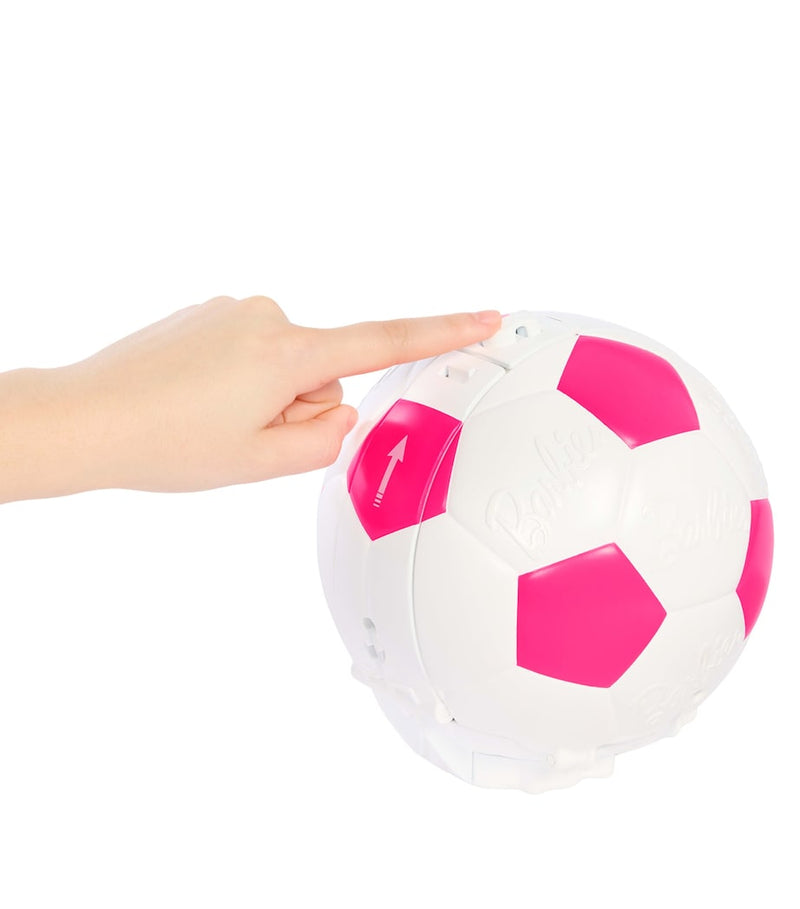 Barbie Roll & Reveal Fußballspieler-Puppe Set - Britisches Produkt