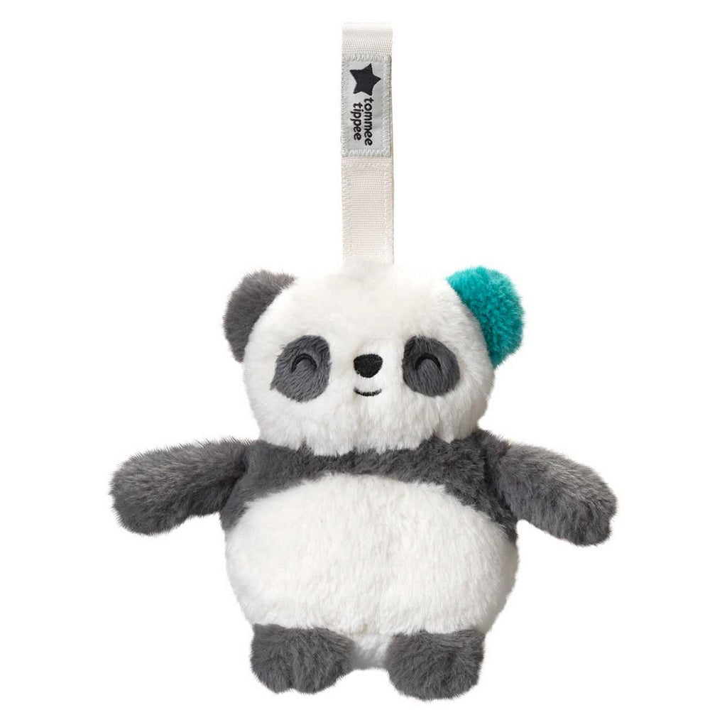 Tommee Tippee Pip the Panda Mini Travel Sleep Aid with CrySensor, 6 Soothing Sounds, USB-Rechargeable and Machine Washable