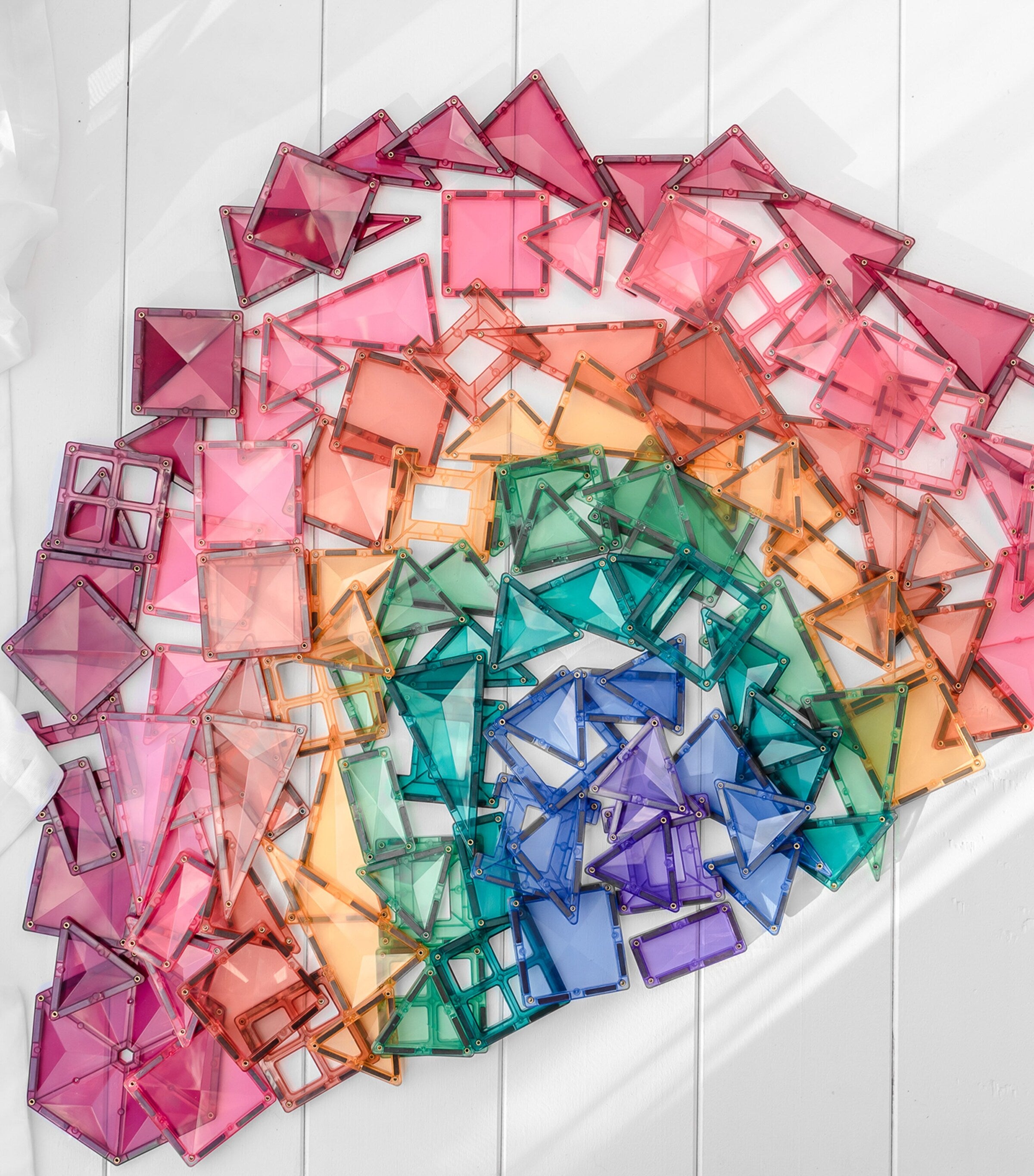 Connetix Pastel Tiles creative play set 120 pieces - British product