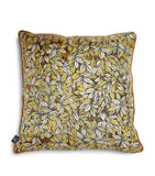Fornasetti silk cushion with owl design, 50cm square - British product
